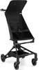 A black stroller is shown against a white background. Produktbild-Vorschau