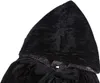 JustValue Mantello nero con cappuccio – 170 cm – Poliestere Anteprima dell’immagine prodotto 4