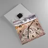 Wanduhr - Quadrat - Glasuhr - USA Route 66 Reise - 30x30cm Produktbild-Vorschau 2