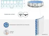 Piscina rotonda Steel Pro MAX in acciaio 488x122 cm Bestway Anteprima dell’immagine prodotto 20