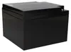 A black battery is shown from a three-quarter angle against a white background. Produktbild-Vorschau