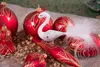 Vánoční raketa červená zlaté listy Náhled obrázku produktu 6