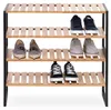 Schuhregal für Flur, Bambus, 2 Ebenen Produktbild-Vorschau 6