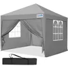 Quictent Pavillon, pavillon pliable 2x2m avec 4 panneaux Voir les images du produit 1