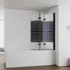 IMPTS Duschwand für Badewanne 120x140cm 3-teilig Faltwand Produktbild-Vorschau 2