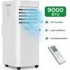 Mobiles Klimagerät 9000 BTU mit Abluftschlauch, 4-in-1 Produktbild-Vorschau 2