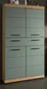 Bad Midischrank "Shawn" in Salbei und Eiche, Badschrank Produktbild-Vorschau 7
