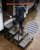 Schodisko pre karavan s zábradlí, 4 schody, nosnosť 300 kg, Náhľad obrázku produktu 5