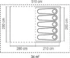 Coleman Waterfall 5 Deluxe 5 Personen Familien-Zelt Produktbild-Vorschau 6
