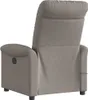 vidaXL Massagesessel Elektrisch Taupe Stoff Produktbild-Vorschau 6