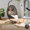 WOLTU Hängesessel mit Gestell bis 150 kg belastbar Produktbild-Vorschau 4