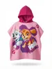 PAW Patrol Kinder Mädchen Mikrofaser Poncho Badetuch Produktbild-Vorschau 6