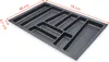 Besteckeinsatz TREND II - ca. 480 x 740 mm - Kunststoff Produktbild-Vorschau 2
