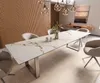 DELIFE Esstisch Edge 300x100 Keramik Calacatta Luxe Produktbild-Vorschau 1