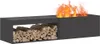 vidaXL Ohniště černé 160 x 45 x 35 cm ocelové Náhled obrázku produktu 2