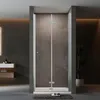 Nischentür Dusche Falttür Duschtür 70x185cm Duschabtrennung Produktbild-Vorschau 1