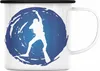 Trendation - Taucher Emaille Tasse Geschenk Grafik für Produktbild-Vorschau 1
