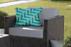 MuchoWow® Outdoor Kissen - Sommer - Ananas - Blau - 60x40 Produktbild-Vorschau 5