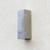 Lutec LED Außenwandleuchte Stripes Edelstahl Up- & Produktbild-Vorschau 9