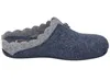 Manitu Damen Hausschuh Pantoffel colorblocking style Herz Produktbild-Vorschau 3
