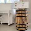 Botte decorativa in legno spazzolato e trattato, 80x50 cm Anteprima dell’immagine prodotto 6