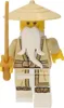 A LEGO minifigure of Sensei Wu holding a golden katana. Produktbild-Vorschau