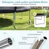 COSTWAY Ø366cm Trampolin Outdoor, Gartentrampolin rund mit Produktbild-Vorschau 4
