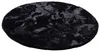 Luxus Super Soft Fellteppich Plush Schwarz Rund, Größe:120 Produktbild-Vorschau 2