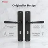 DOMINO Türgriff-Garnitur LOFT BB-Buntbart Langschild Produktbild-Vorschau 3