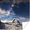 MuchoWow® Poster Berge - Sterne - Universum - Jungen - Produktbild-Vorschau 1