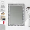 CLAMARO 'OTTO' Antik Wandspiegel mit Rahmen | Silber Grau | Produktbild-Vorschau 2