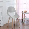 Stühle für Küche und Bar Polypropylen Holz Modernes Design Produktbild-Vorschau 2