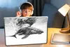 MuchoWow® Laptop Aufkleber Sticker Cover Wal - Wasser - Produktbild-Vorschau 3