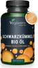 Vegavero Olio di semi di cumino nero biologico | 180 Anteprima dell’immagine prodotto 1