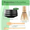 Set da tè Matcha, composto da 4 elementi: 2 cucchiaini e un Anteprima dell’immagine prodotto 2
