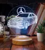 Automobil 3D Nachttischlampe Geschenke für Autofans Gravur Produktbild-Vorschau 8