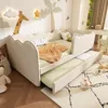 Flieks Polsterbett 90x190cm mit Ausziehbett, Kinderbett Produktbild-Vorschau 1