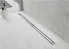 Mexen Flat 360° Slim odtokový žľab otočný 80 cm, chrómová - Náhľad obrázku produktu 2
