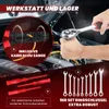 WALTER STAHL Werkzeugkoffer gefüllt 409 tlg | Produktbild-Vorschau 4