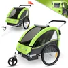 KESSER® Kinderanhänger Fahrradanhänger Sport-RX 2 in 1 Produktbild-Vorschau 1