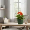Blumentopf Rund, Gerillter Blumentopf, Blumenabdeckung Ø 20 Produktbild-Vorschau 4