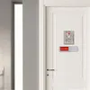 1ks Koupelna Dveře Volný Busy Sign Magnetický posuvník Náhled obrázku produktu 2