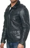 Tazzio Herren Jacke Lederjacke Trenchcoat 19706 Navy XXL Produktbild-Vorschau 3
