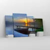 Bild auf Leinwand - Leinwandbild - Landschaft Meer Sommer Produktbild-Vorschau 4