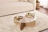 Skye Decor, Aeris - Sapphire Oak, Transparent, Couchtisch, Produktbild-Vorschau 1