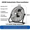 Krachtige staande ventilator, 45 cm, industriële Productafbeelding-voorbeeld 9