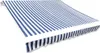 vidaXL Telo di copertura blu e bianco 4x3 m (senza telaio) Anteprima dell’immagine prodotto 5