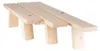 Schwibbogenbank aus massivem Kiefernholz 40 cm lang, 7 cm Produktbild-Vorschau 2