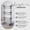 Meisterhome® Stendino pieghevole Torre di lavanderia Anteprima dell’immagine prodotto 5