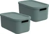 Albula Light 2er-Set Aufbewahrungsbox 12l, Farbe:Mistletoe Produktbild-Vorschau 1